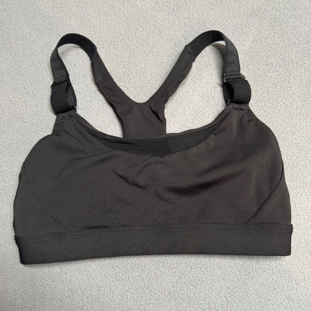 Athleta Ultimate Adjustable Bra Size Small Activewear Yoga Gym Workout Black